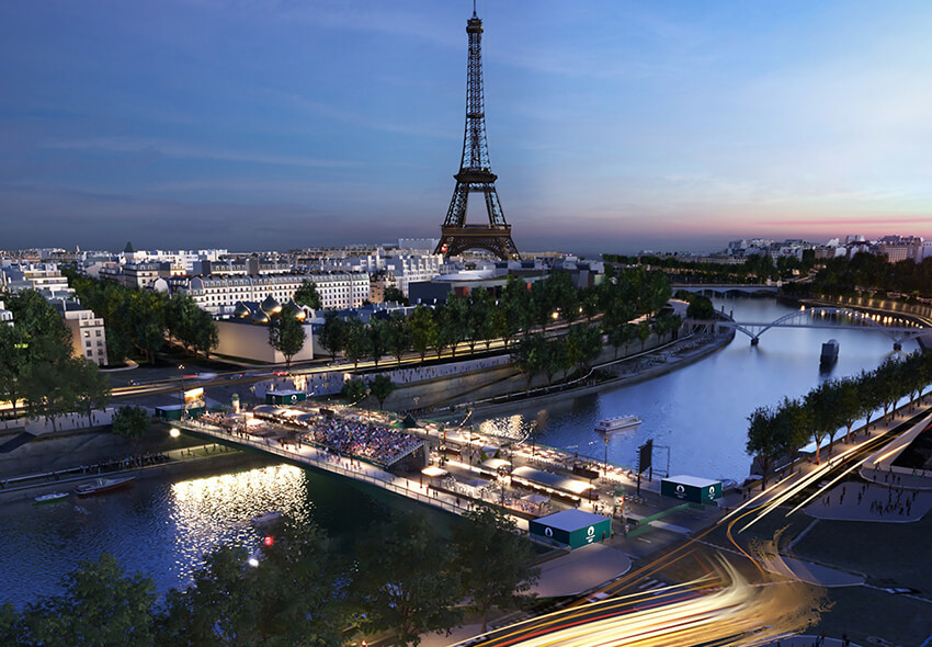 Jeux Olympiques de Paris 2024, cérémonie d'ouverture, la Seine